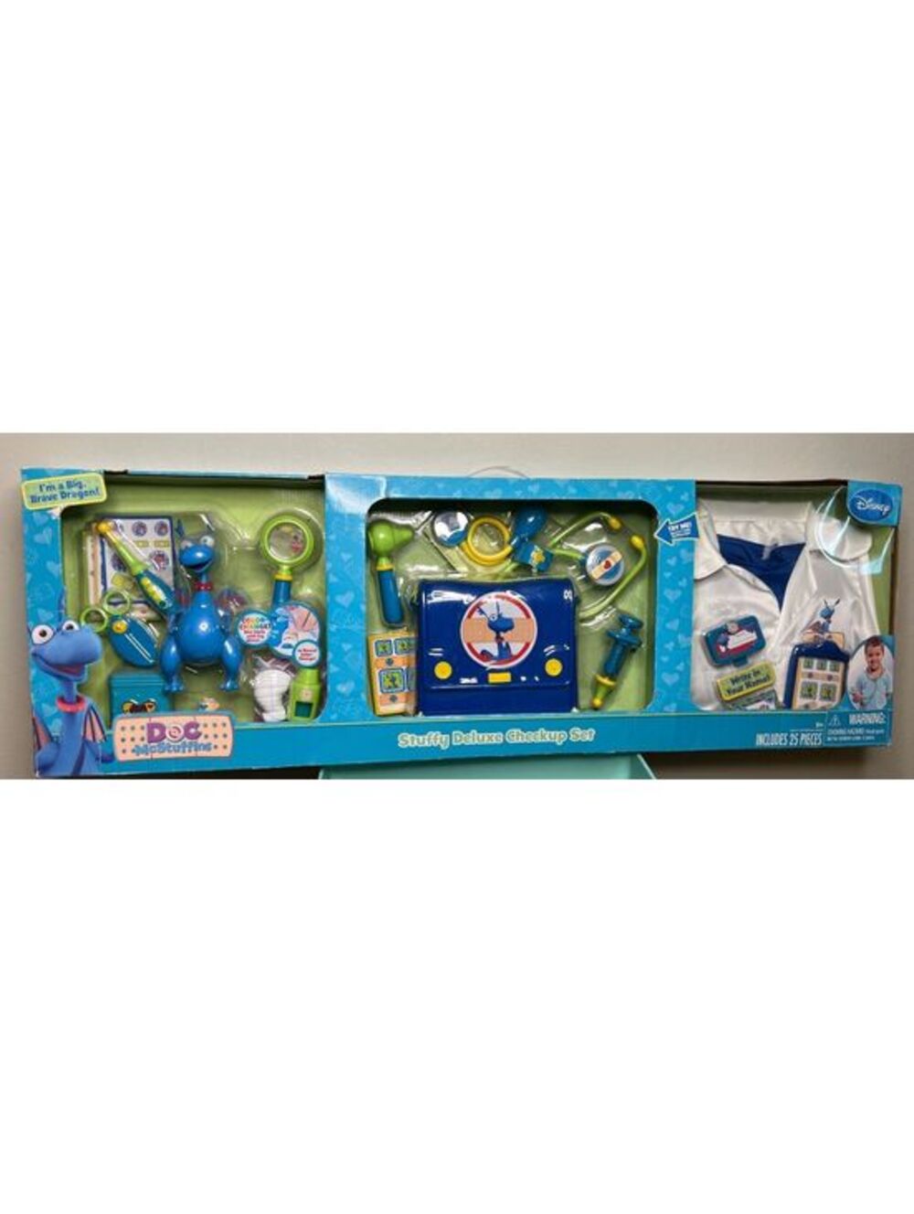 NIB 2014 Disney Doc McStuffins Stuffy Deluxe Checkup Set